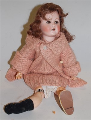 Lot 2117 - A Max Handwerck Bébé Elite bisque head doll,...