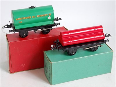 Lot 496 - Two Hornby no. 50 wagons:- 1957/61 Manchester...