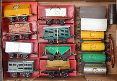 Lot 508 - Large tray containing 15 post-war Hornby...