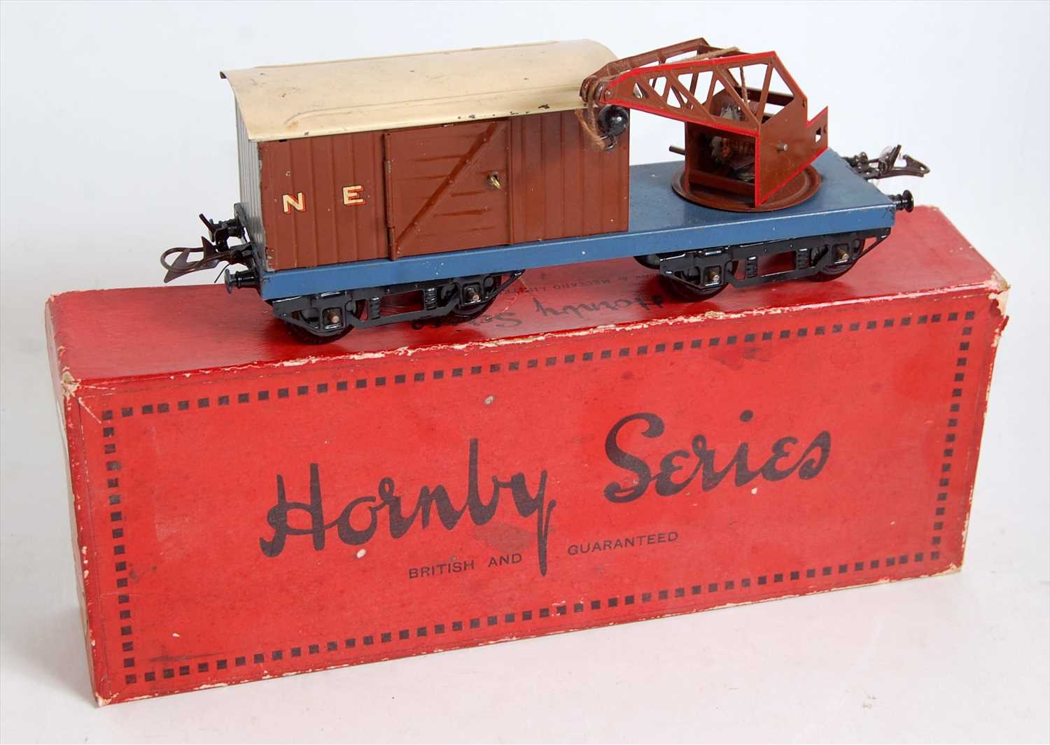 1931 Hornby breakdown van and crane, NE auctions & price archive
