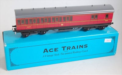 Lot 550 - Three ACE Trains BR C/1 maroon 3rd class...