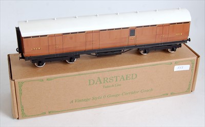 Lot 553 - Darstaed LNER teak full brake coach (M-BM)