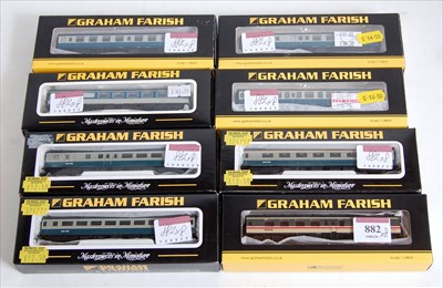 Lot 882 - 7 Graham Farish by Bachmann N gauge BR...