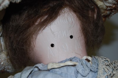 Lot 2159 - An Armand Marseille bisque head doll, having...