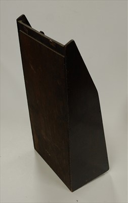 Lot 10 - A wooden letter rack for the Liverpool &...