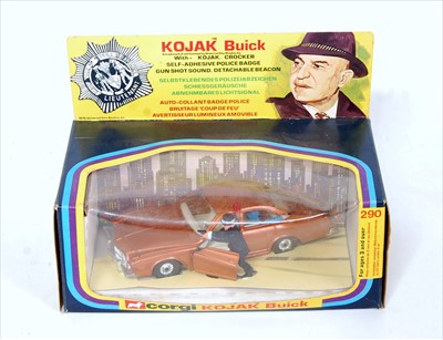 Lot 1664 - A Corgi Toys No. 290 Kojak's Buick comprising...