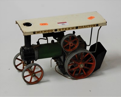 Lot 46 - A Mamod spirit-fired traction engine