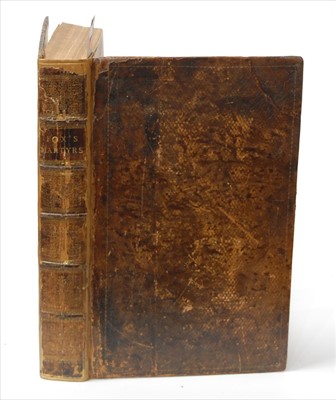 Lot 58 - Fox, G, Book of Martyrs... 1811 folio, full...