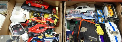 Lot 68 - Two boxes of assorted modern issue diecast...