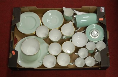 Lot 70 - Assorted 1950s tea and coffee wares by Doulton...