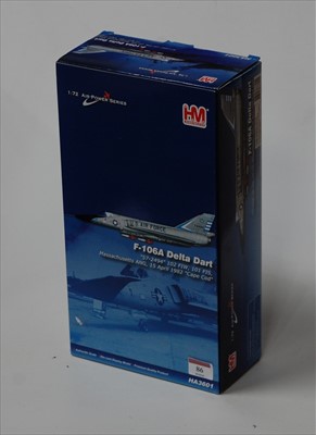 Lot 86 - A Hobbymaster 1:72 scale model of an F-106A...