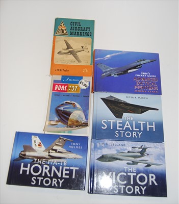 Lot 91 - Three boxes of assorted aircraft interest, to...
