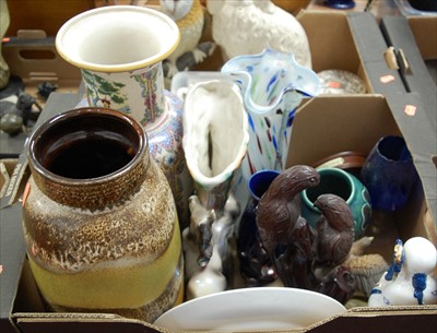 Lot 115 - Mixed lot, to include modern German stoneware...