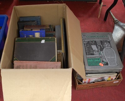Lot 163 - Two boxes of assorted volumes to include The...