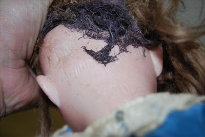 Lot 2164 - An Armand Marseille bisque head doll, having...