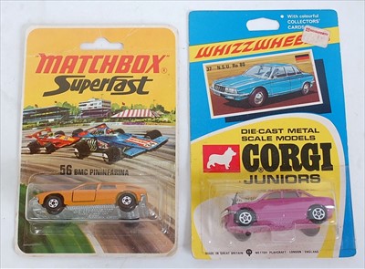 Lot 1668 - A Corgi Whizzwheels and Matchbox Superfast...