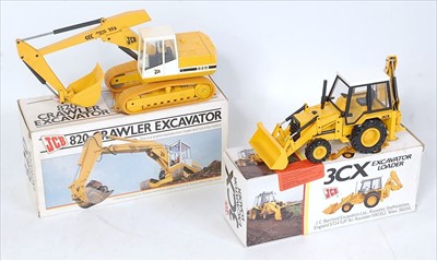 Lot 1238 - An NZG JCB boxed construction vehicle diecast...