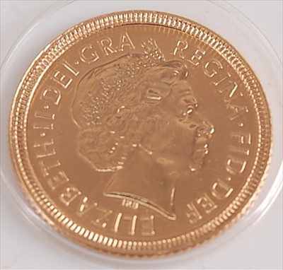 Lot 163 - Great Britain, 2002 gold half sovereign