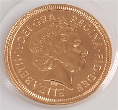 Lot 164 - Great Britain, 2002 gold half sovereign