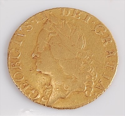 Lot 170 - Great Britain, 1760 gold half guinea