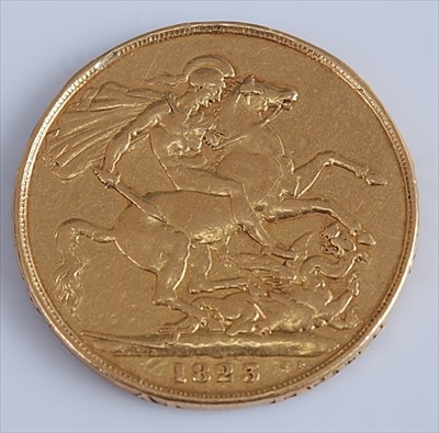 Lot 171 - Great Britain, 1823 gold two pound coin