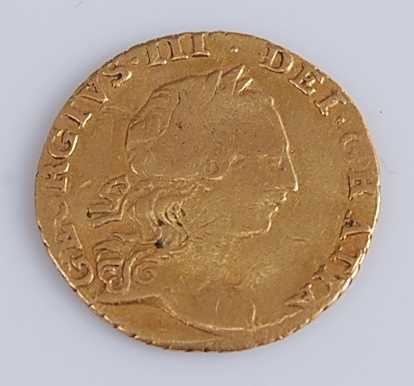 Lot 172 - Great Britain, 1762 gold quarter guinea