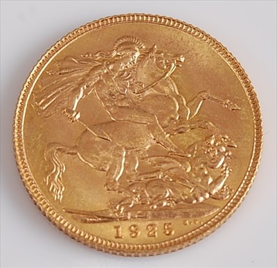 Lot 175 - Great Britain, 1925 gold full sovereign