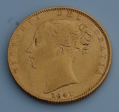 Lot 194 - Great Britain, 1841 gold full sovereign