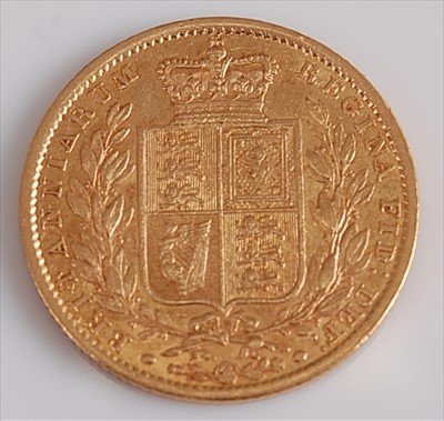 Lot 196 - Great Britain, 1848 gold full sovereign