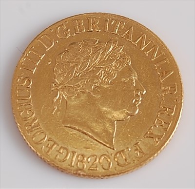 Lot 205 - Great Britain, 1820 gold full sovereign