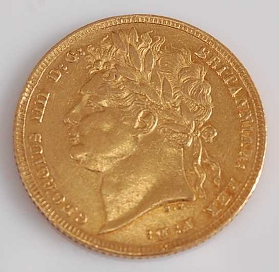 Lot 207 - Great Britain, 1821 gold full sovereign