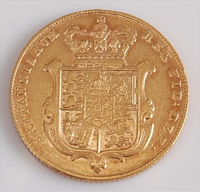 Lot 212 - Great Britain, 1826 gold full sovereign