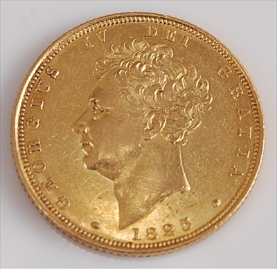 Lot 213 - Great Britain, 1825 gold full sovereign