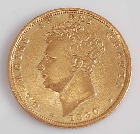 Lot 217 - Great Britain, 1830 gold full sovereign