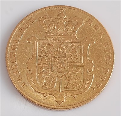 Lot 217 - Great Britain, 1830 gold full sovereign