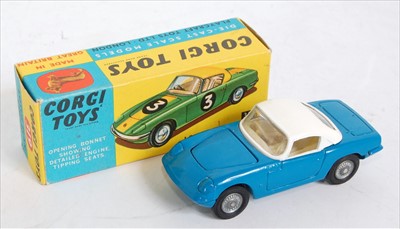 Lot 1670 - A Corgi Toys No. 319 Lotus Elan Coupe...