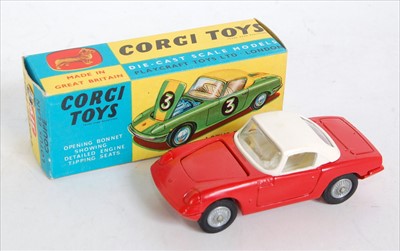 Lot 1671 - A Corgi Toys No. 319 Lotus Elan Coupe...