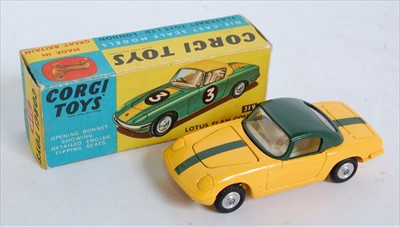 Lot 1672 - A Corgi Toys No. 319 Lotus Elan Coupe...