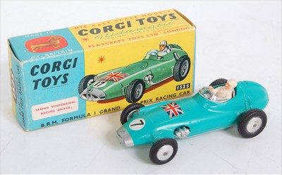 Lot 1674 - A Corgi Toys No. 152S BRM Formula One Grand...