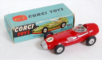 Lot 1676 - A Corgi Toys No.150 Vanwall Formula One Grand...