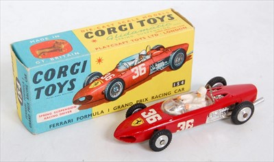 Lot 1679 - A Corgi Toys No. 154 Ferrari F1 Grand Prix...