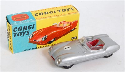 Lot 1682 - A Corgi 151 Lotus Mk 11 Le Mans racing car...