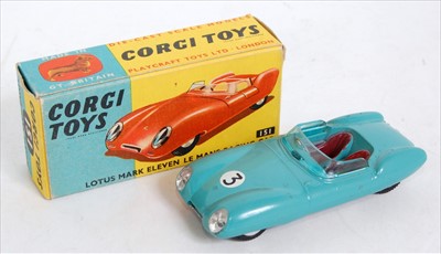 Lot 1683 - A Corgi Toys No. 151 Lotus Mk 11 Le Mans...