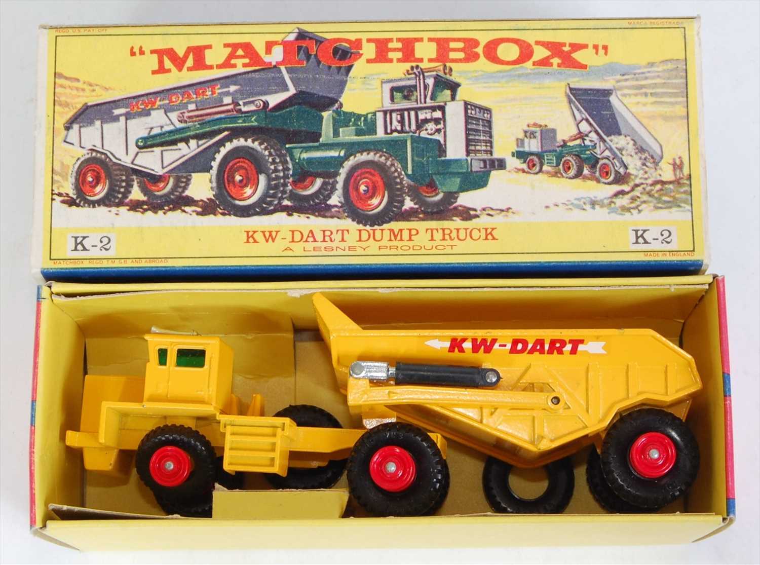 Matchbox Dump on sale Truck lot