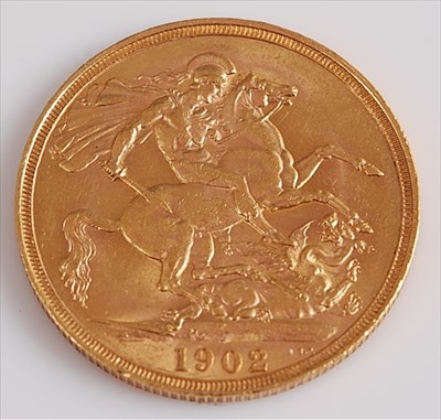Lot 263 - Great Britain, 1902 gold two pound coin