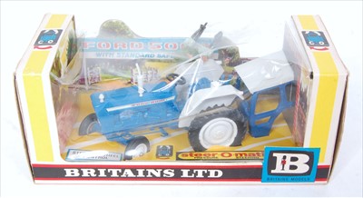 Lot 1245 - A Britains No. 9527 Ford 5000 tractor with...