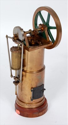 Lot 51 - Scratch built hot air engine (Sterling cycle)...