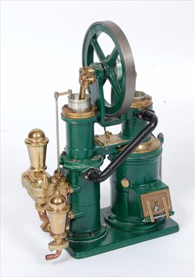 Lot 52 - Finely engineered hot air engine of unusual...