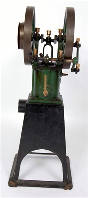 Lot 54 - Large scale hot air engine from steel castings...