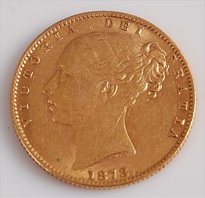 Lot 283 - Great Britain, 1873 gold full sovereign
